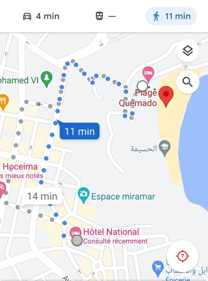 Hotel National Al Hoceïma Exteriör bild